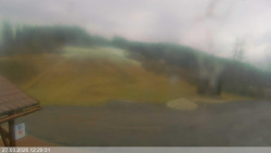 Dolní část sjezdovky