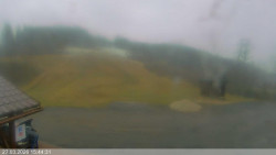 Dolní část sjezdovky