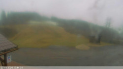 Dolní část sjezdovky