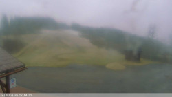 Dolní část sjezdovky