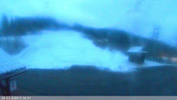 Dolní část sjezdovky