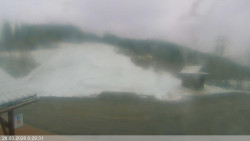 Dolní část sjezdovky