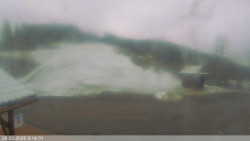 Dolní část sjezdovky