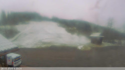 Dolní část sjezdovky