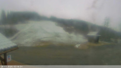 Dolní část sjezdovky