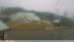 Dolní část sjezdovky