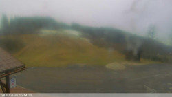 Dolní část sjezdovky