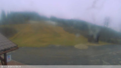 Dolní část sjezdovky