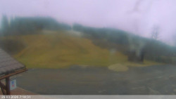 Dolní část sjezdovky