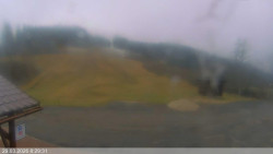 Dolní část sjezdovky