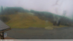 Dolní část sjezdovky