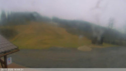 Dolní část sjezdovky