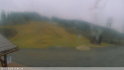 Dolní část sjezdovky