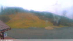 Dolní část sjezdovky