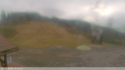 Dolní část sjezdovky