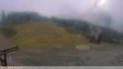 Dolní část sjezdovky