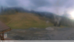 Dolní část sjezdovky