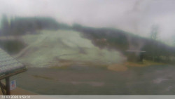 Dolní část sjezdovky