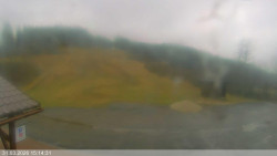 Dolní část sjezdovky