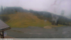 Dolní část sjezdovky