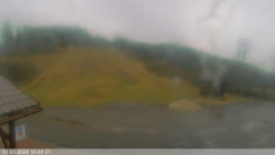 Dolní část sjezdovky