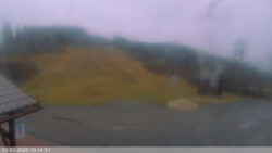 Dolní část sjezdovky