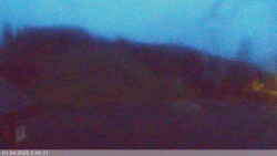 Dolní část sjezdovky