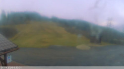 Dolní část sjezdovky