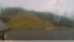 Dolní část sjezdovky