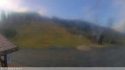 Dolní část sjezdovky