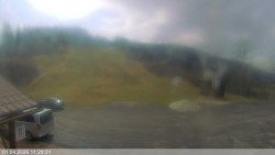 Dolní část sjezdovky