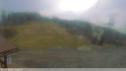 Dolní část sjezdovky