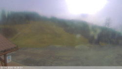 Dolní část sjezdovky