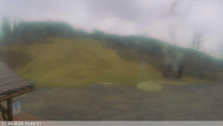 Dolní část sjezdovky