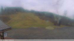 Dolní část sjezdovky