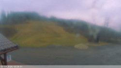 Dolní část sjezdovky