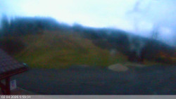 Dolní část sjezdovky