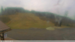 Dolní část sjezdovky