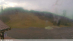 Dolní část sjezdovky