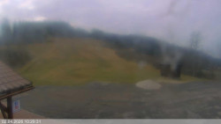 Dolní část sjezdovky