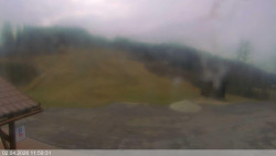 Dolní část sjezdovky