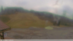 Dolní část sjezdovky