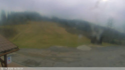 Dolní část sjezdovky