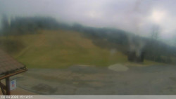 Dolní část sjezdovky