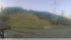 Dolní část sjezdovky