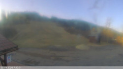 Dolní část sjezdovky