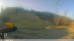 Dolní část sjezdovky