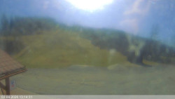 Dolní část sjezdovky