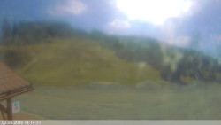 Dolní část sjezdovky