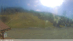 Dolní část sjezdovky